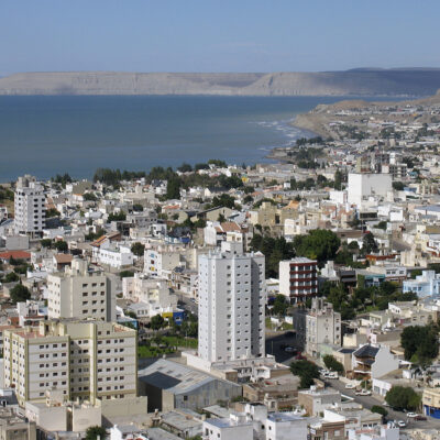 Vista de Comodoro Rivadavia