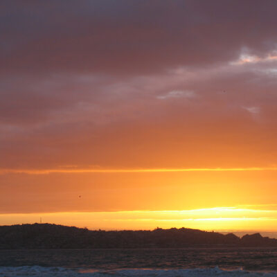 atardecer en Coquimbo