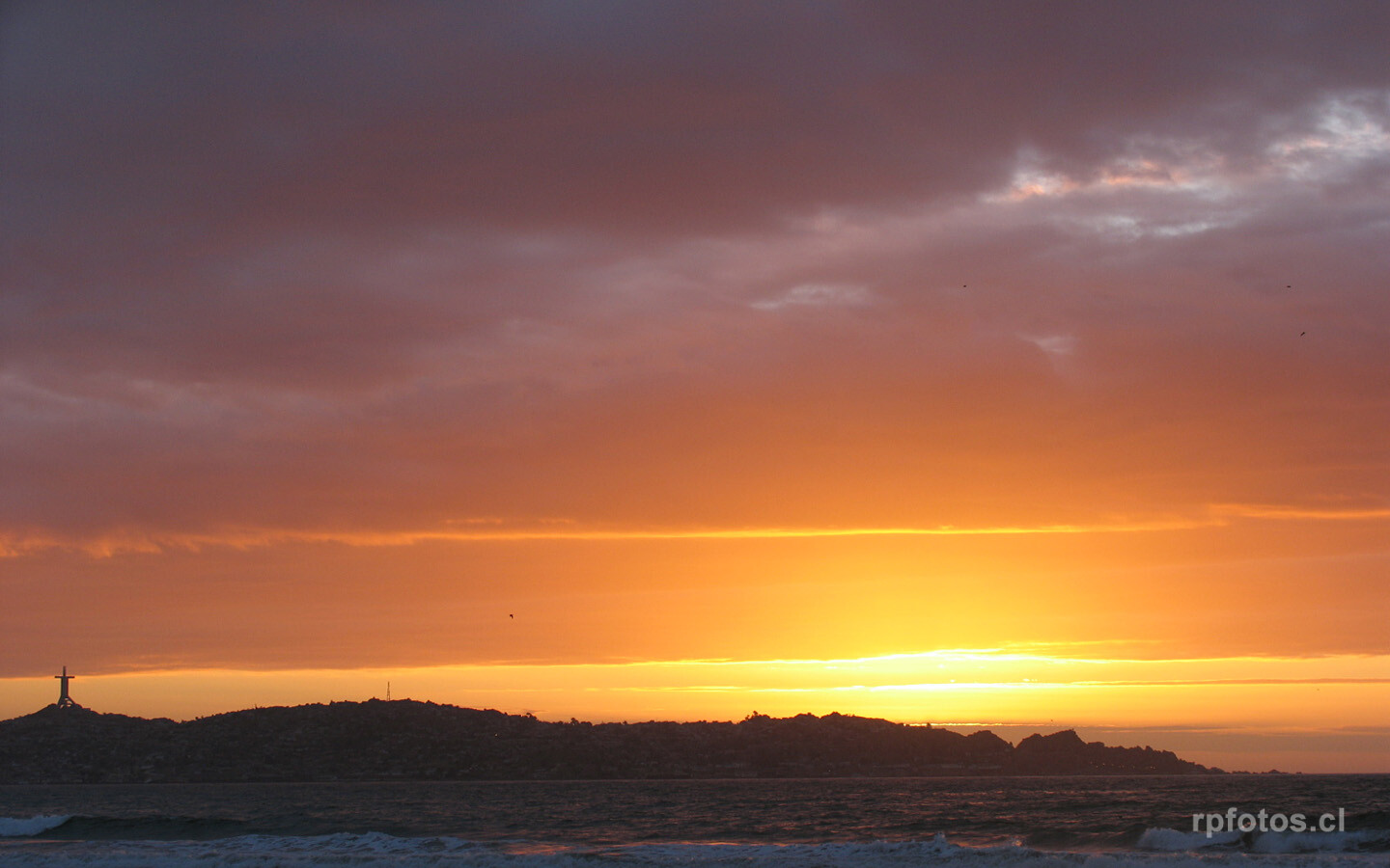 atardecer en Coquimbo