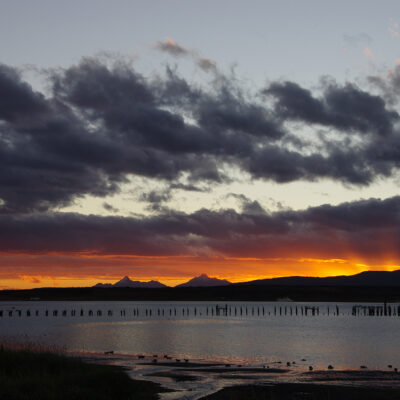 atardecer en natales