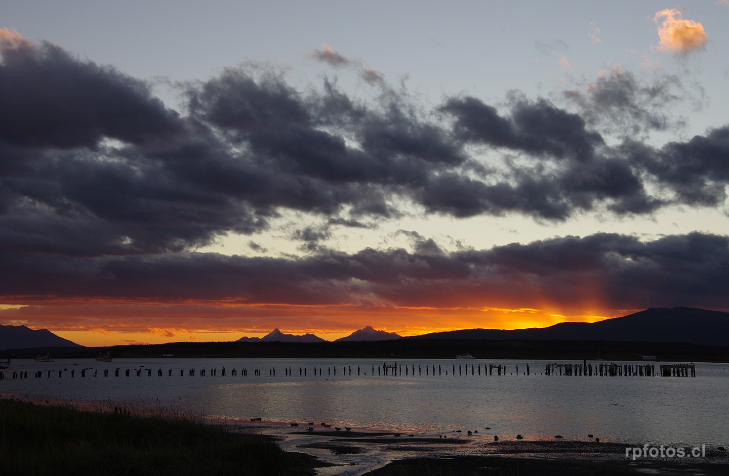 atardecer en natales