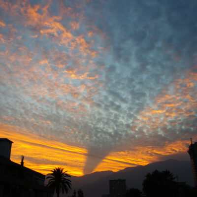 sombras en las nubes