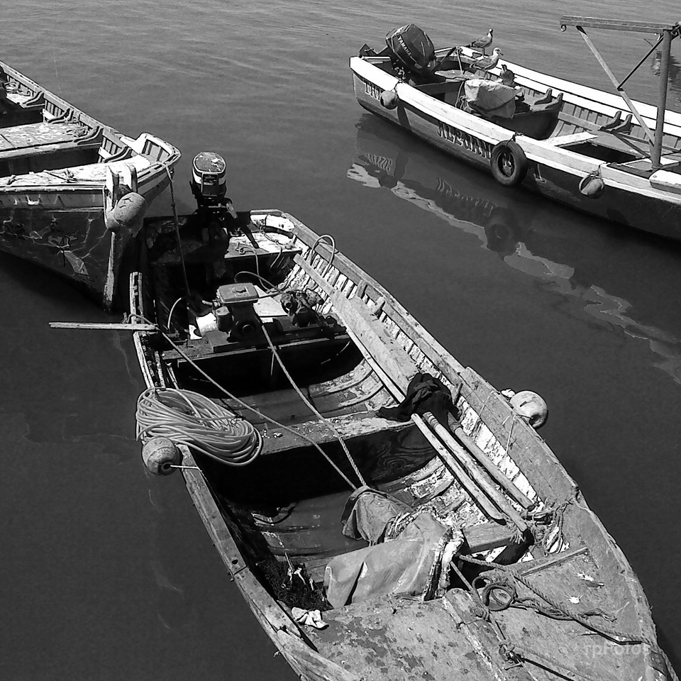 Botes en Talcahuano