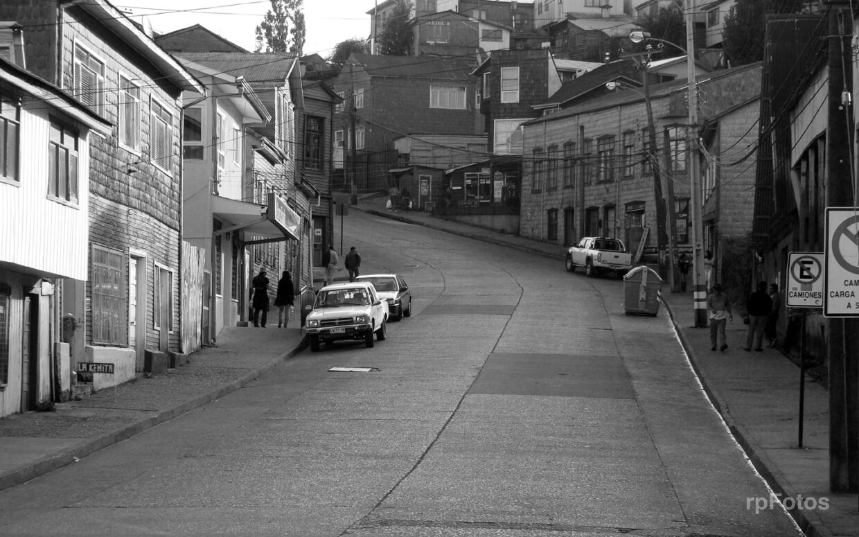Calle en Chonchi