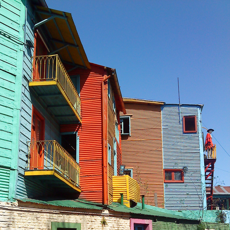 Casas en Caminito, Buenos Aires