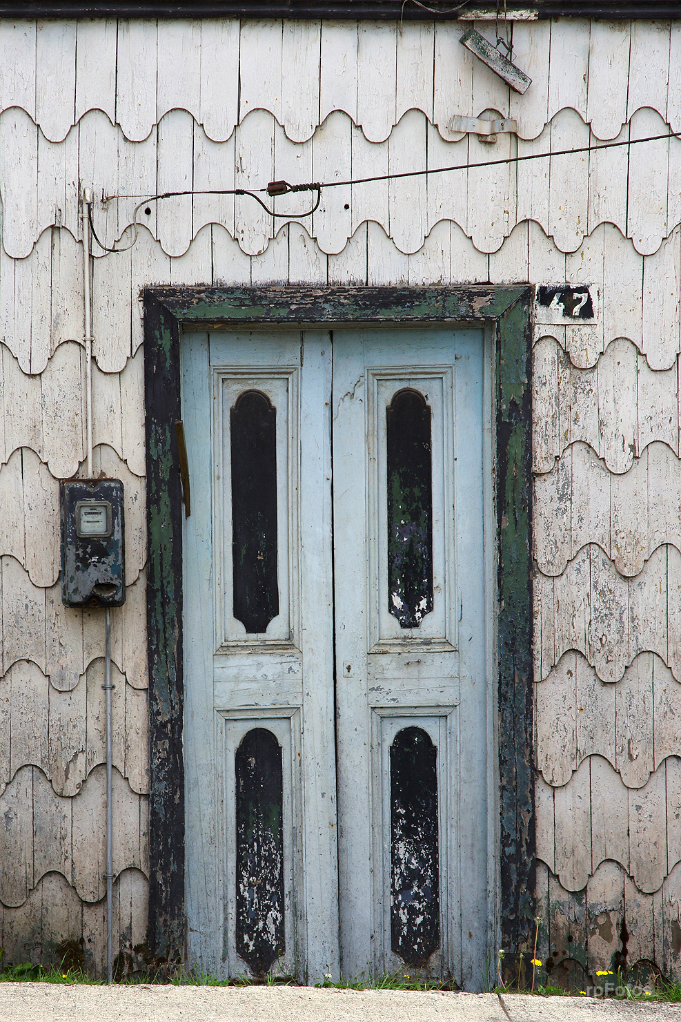 Puerta en Dalcahue