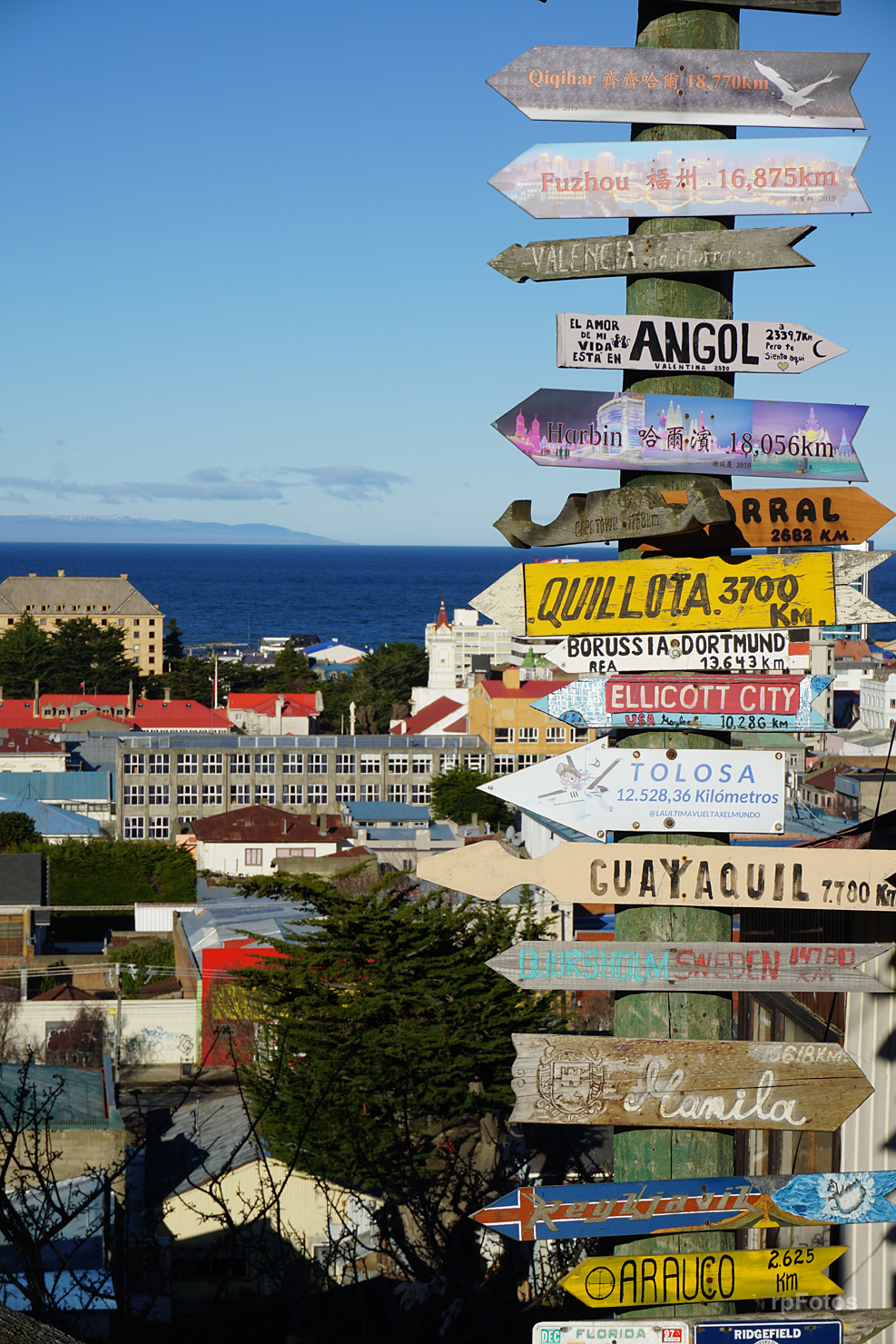 Mirador Cerro La Cruz, Punta Arenas