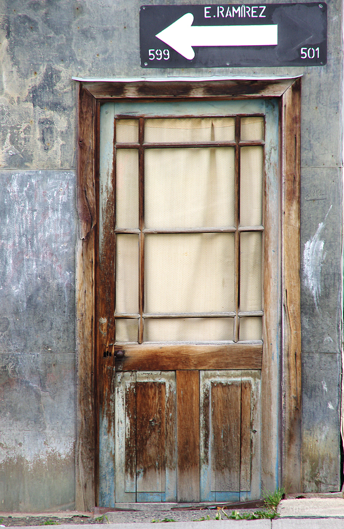 Puerta en Puerto Natales