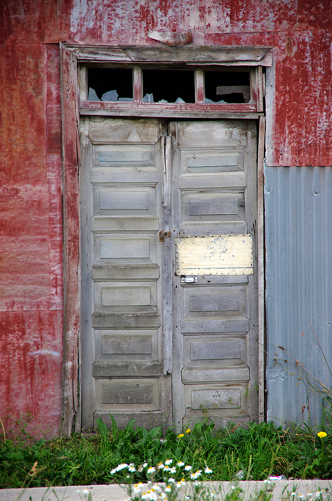 Puerta en Puerto Natales