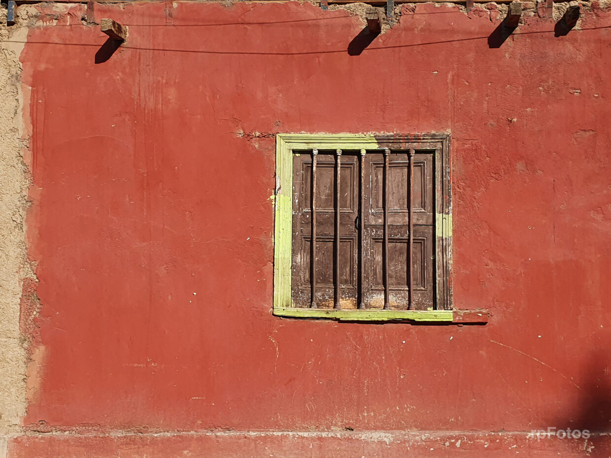 ventana en Pisco Elqui