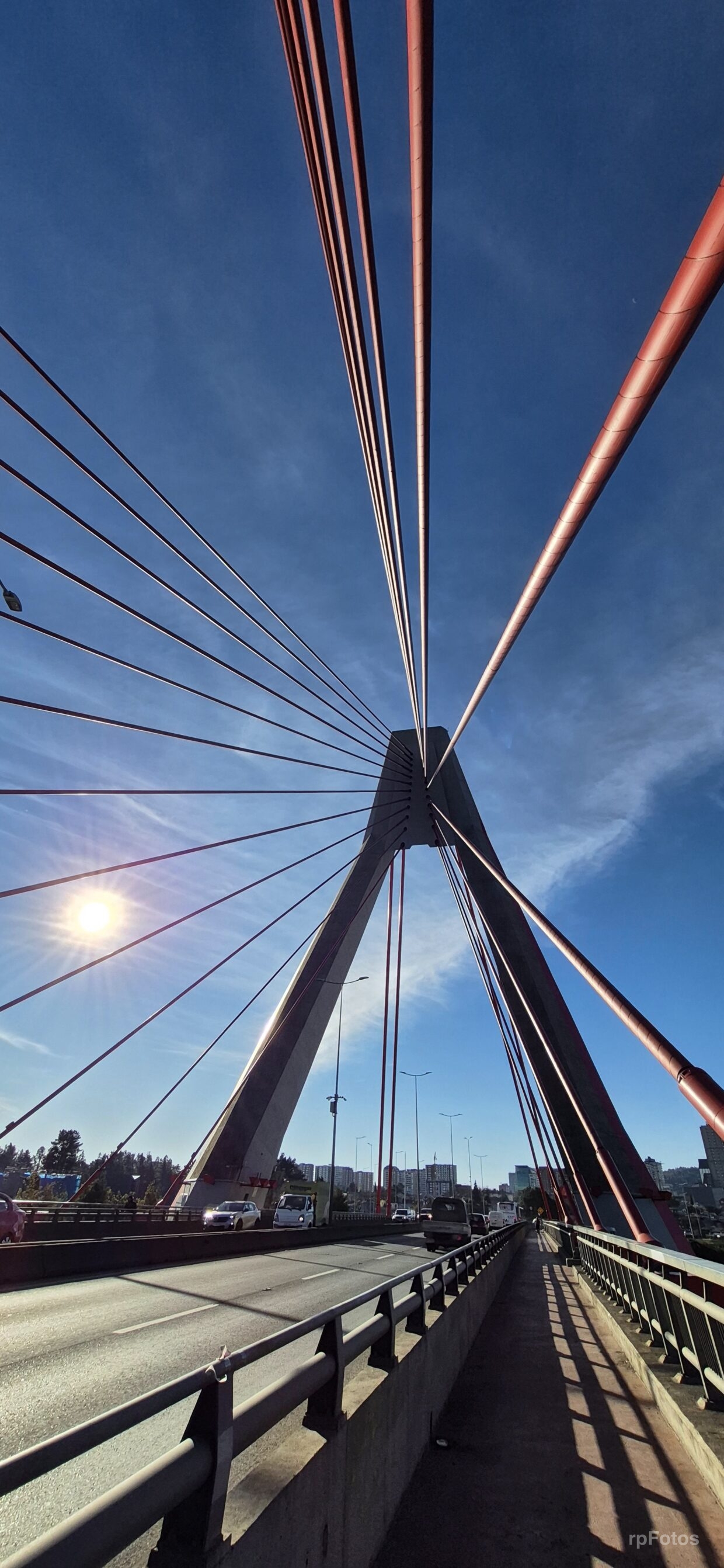 Puente Treng Treng, en Temuco