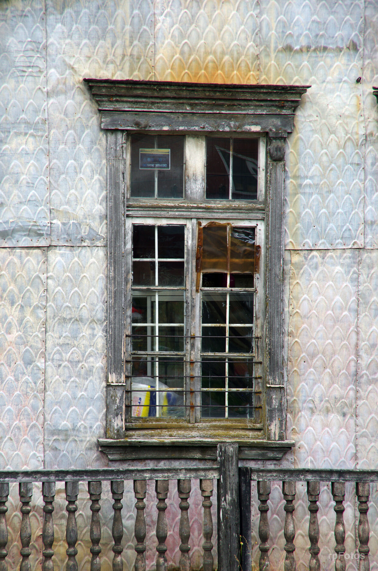 Ventana en Chonchi