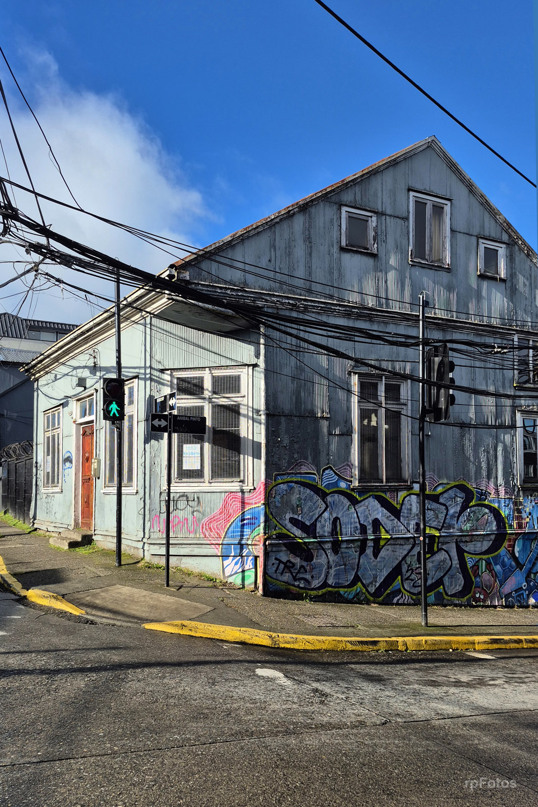 Beauchef esquina Pinto, Valdivia